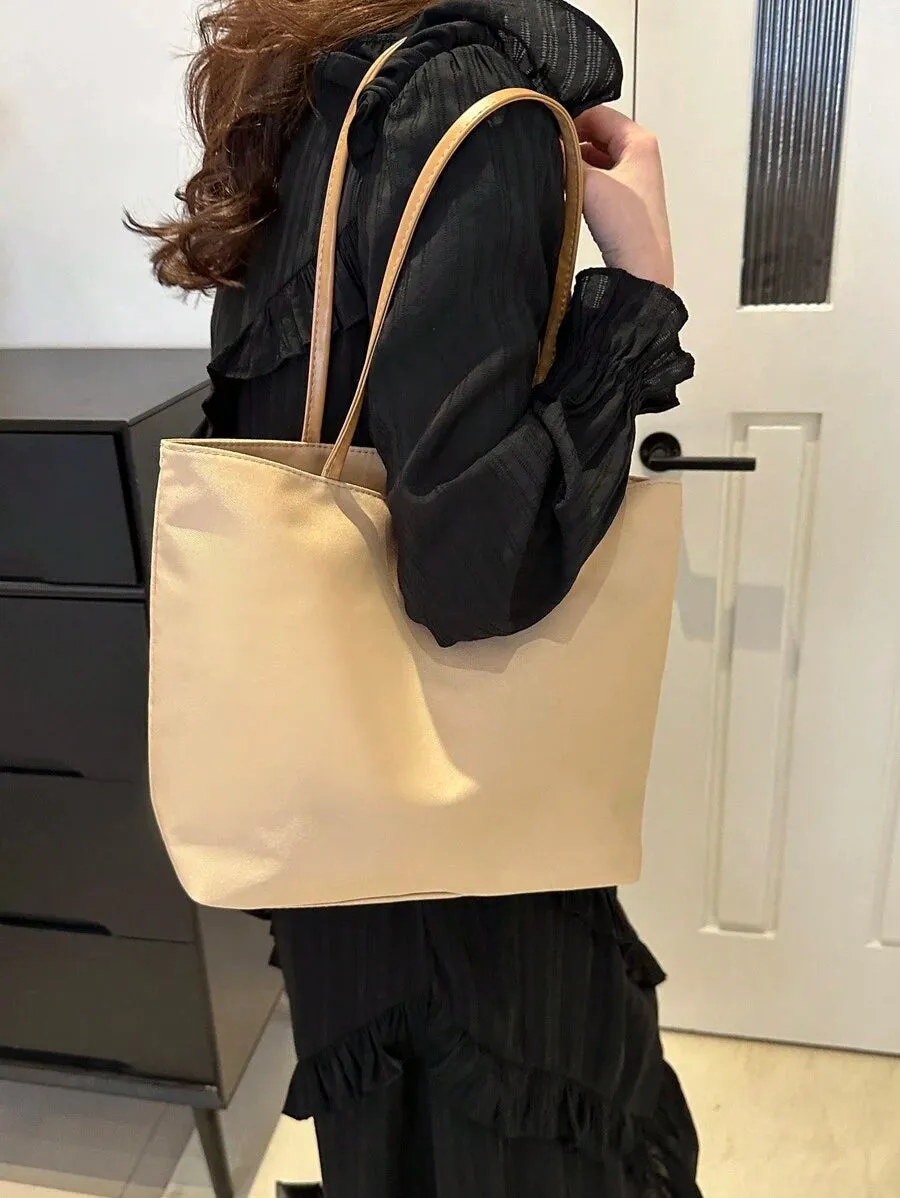 14941 1c-028  Moderno Bolso De Gran Capacidad Cuadrado