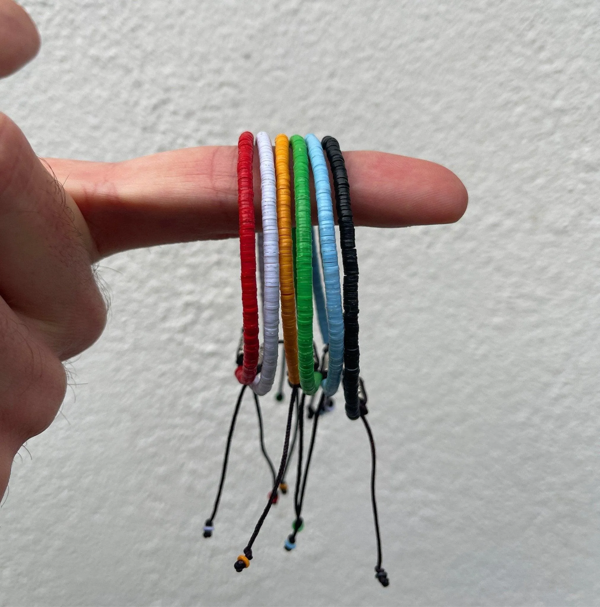 3mm Vinyl Bracelet (Green)