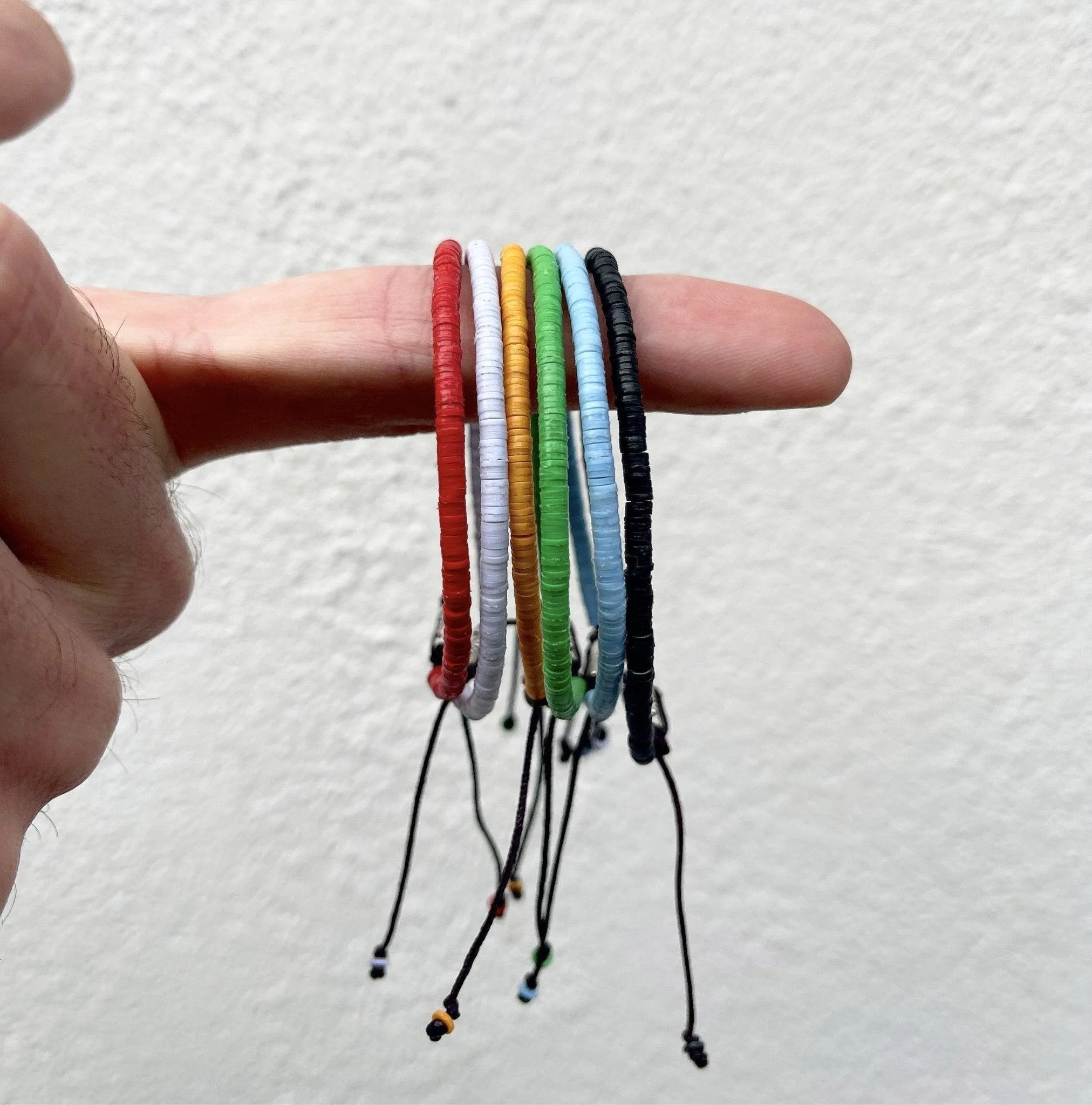 3mm Vinyl Bracelet (Off White)