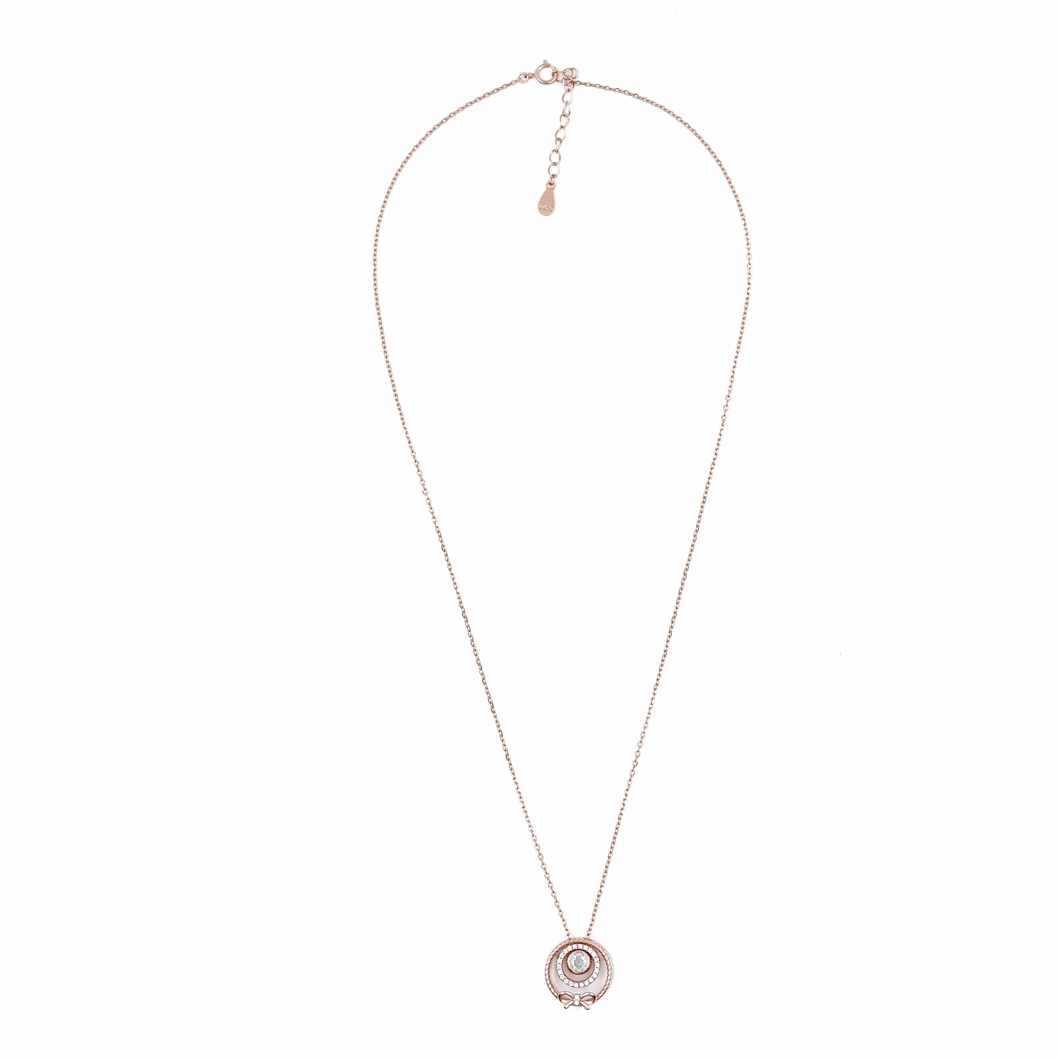 925 Sterling Silver Women's Pendant Necklace - Stylish & Timeless Design