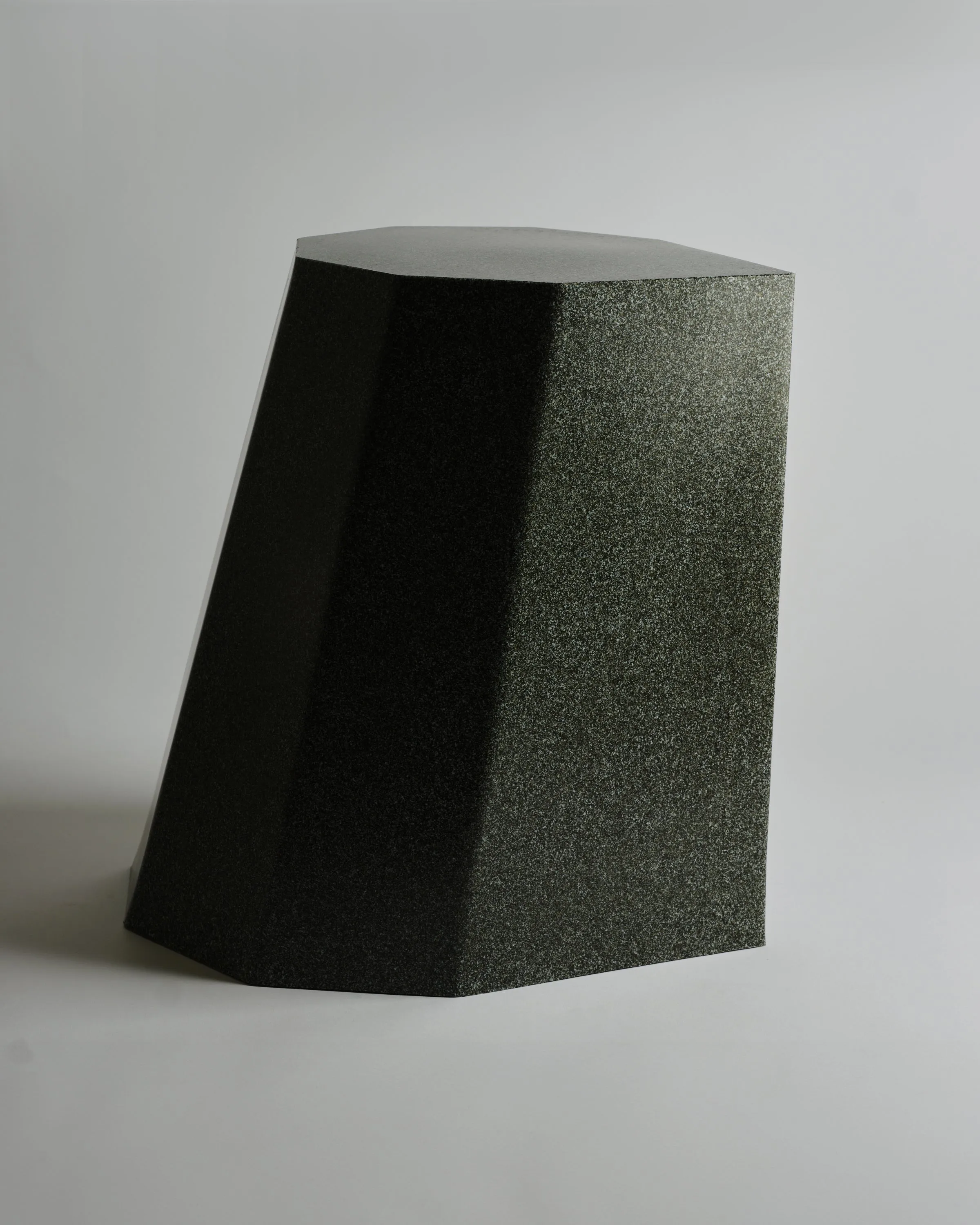 Arnold Circus Stool (Grey Marble)