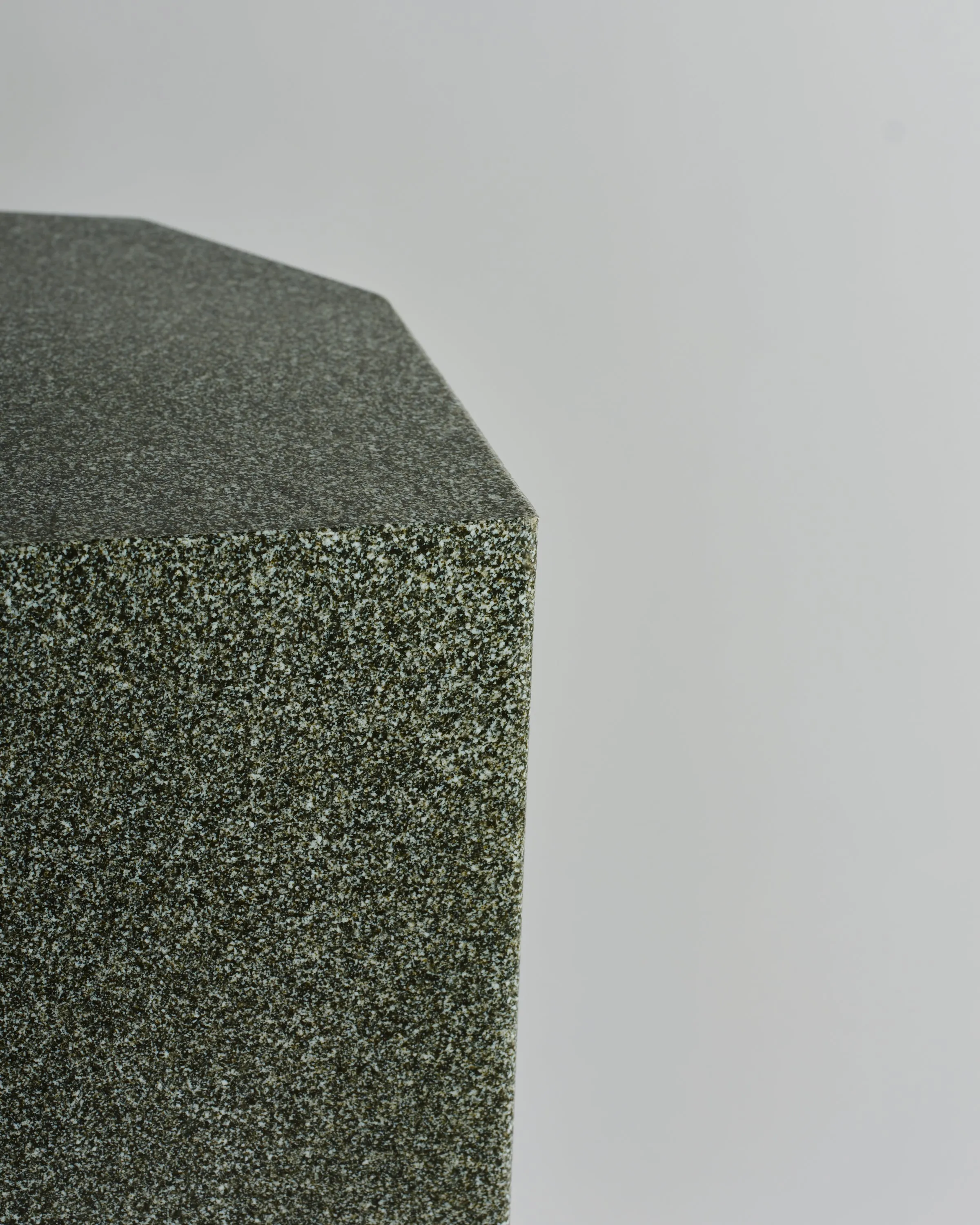 Arnold Circus Stool (Grey Marble)