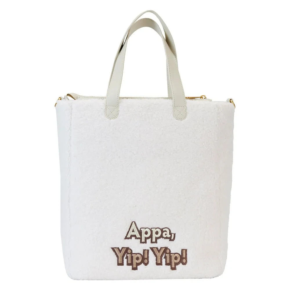 Avatar: The Last Airbender Appa Cosplay Loungefly Tote with Momo Charm