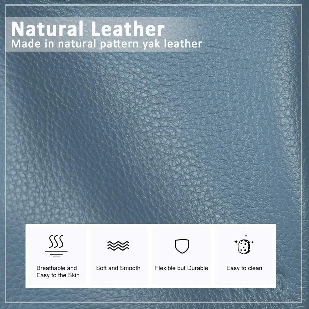 befen Genuine Leather Small Crossbody Bags for Women Cell Phone Bag Cross Body Purses,Silver Zipper