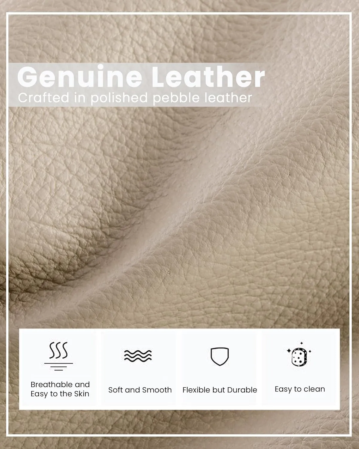 befen Genuine Leather Small Crossbody Bags for Women, Cell Phone Cross body Purse Bag with RFID Blocking Card Slots