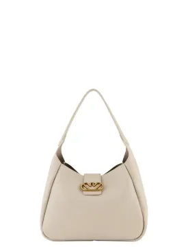 Borsa a spalla hobo in pelle con fibbia aquila