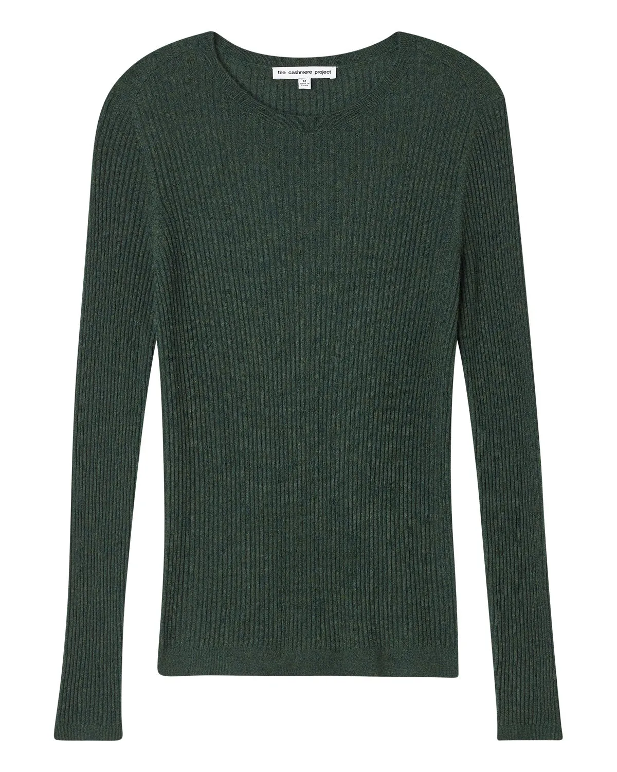 California Cashmere Ribbed Crew