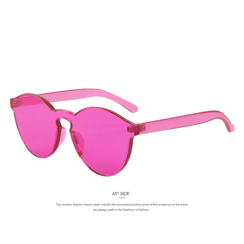 Candy Color Cat Eye Luxury Sunglass
