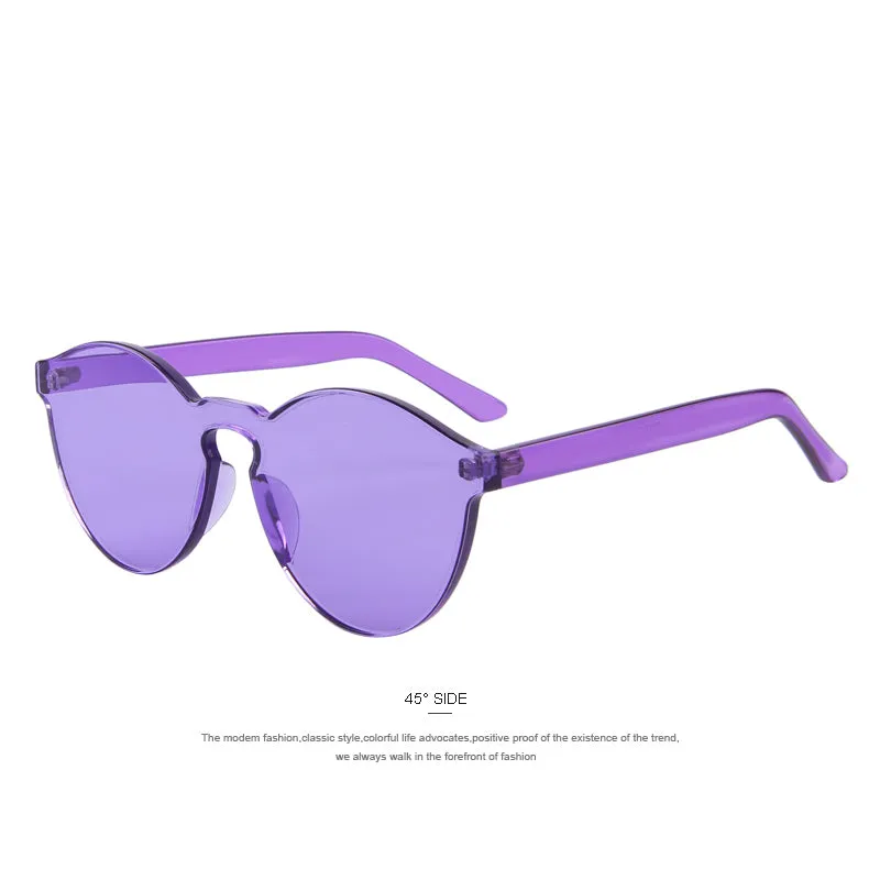 Candy Color Cat Eye Luxury Sunglass