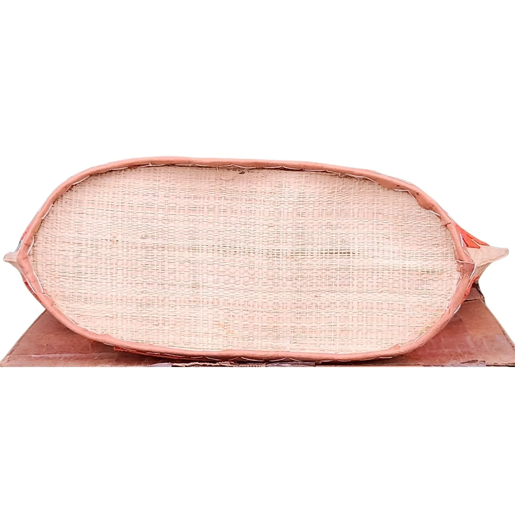 Chevelle: Madagascar Raffia and Leather Tote Bag