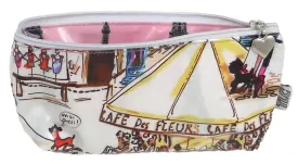 CIGSL- I Love Paris "Cigar" (Tampon) & Cosmetics Double Slicker Bag