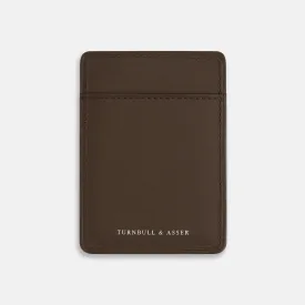 Dark Chocolate Two-slot Card Case