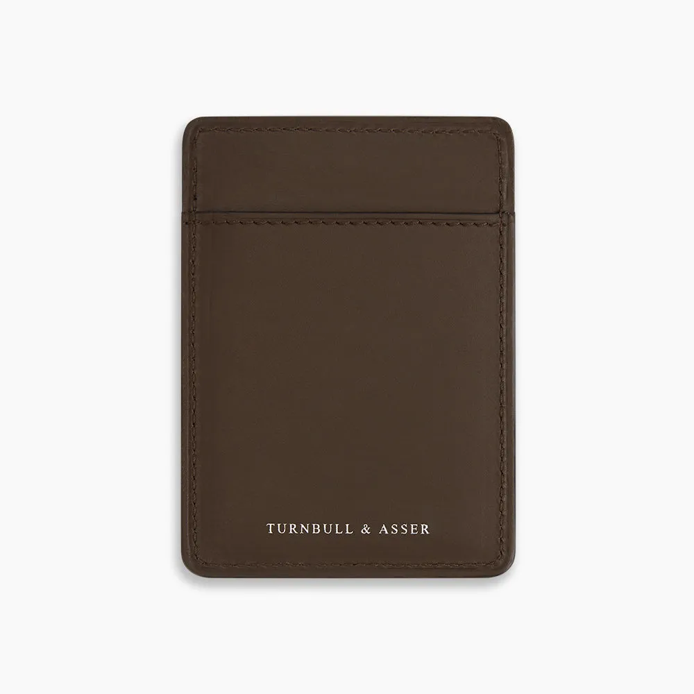 Dark Chocolate Two-slot Card Case