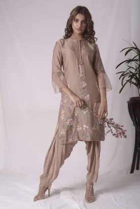 Dhoti Style Suit Set