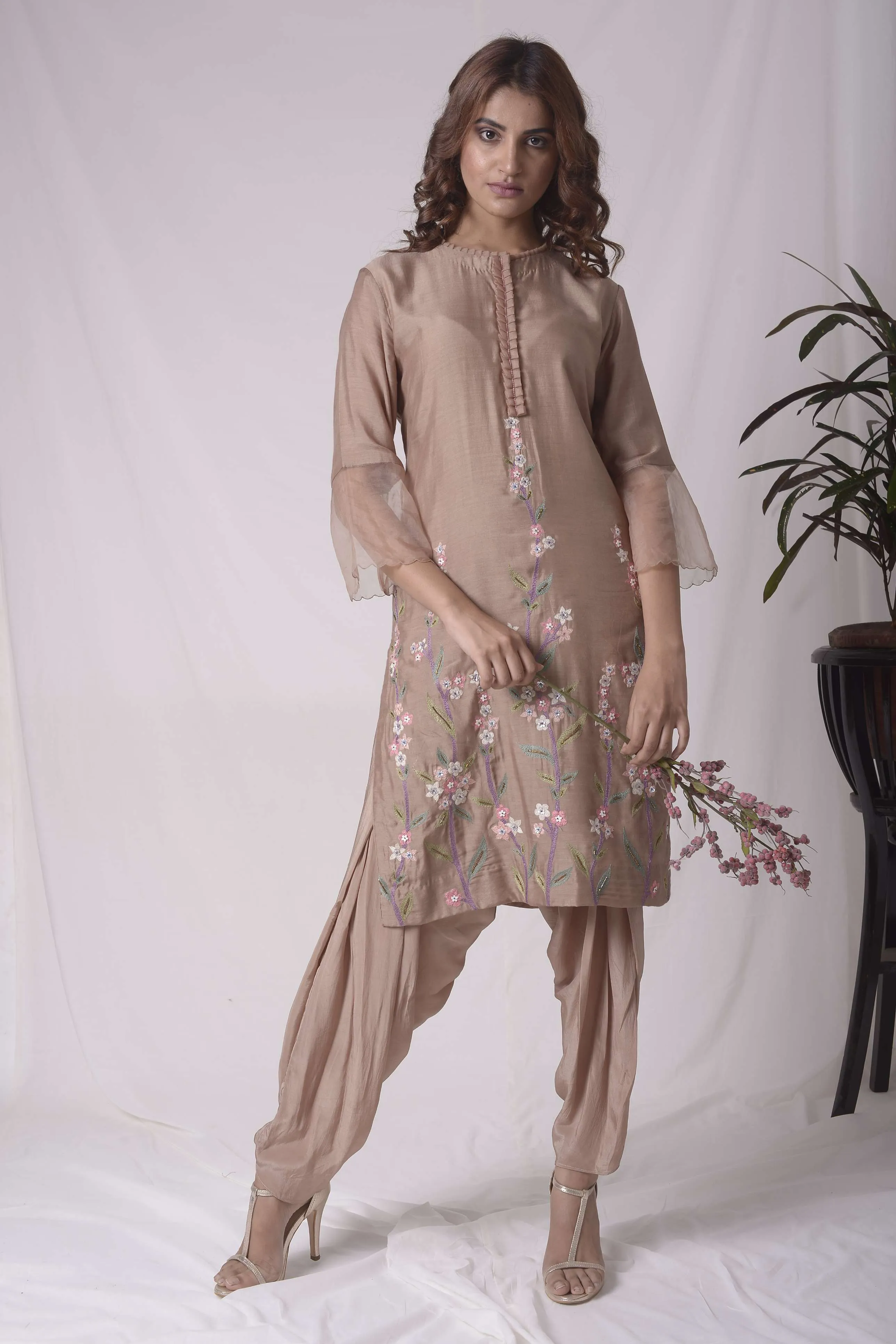 Dhoti Style Suit Set