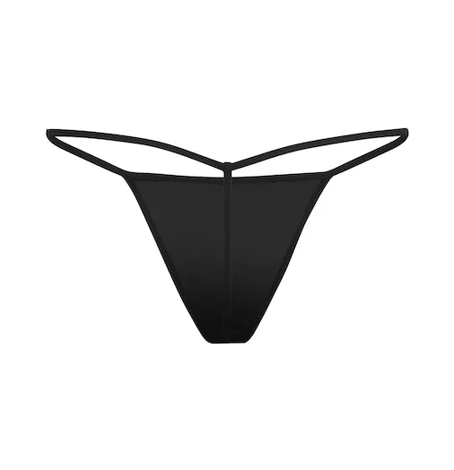 Effortless G-String - Jet Black