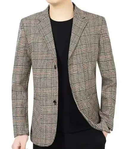 Elegant Men's Blazer with Timeless Design