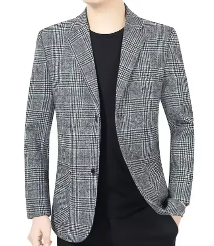 Elegant Men's Blazer with Timeless Design