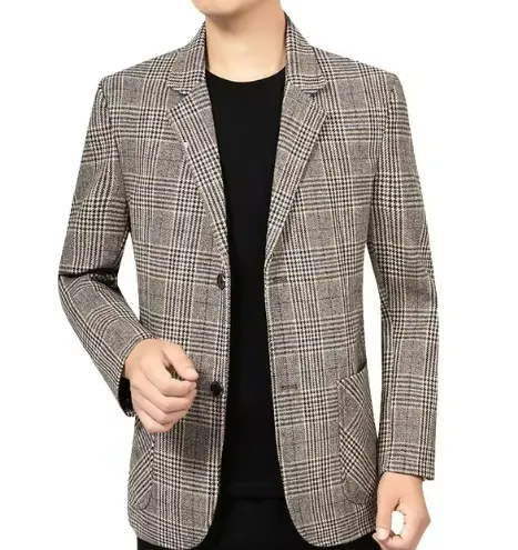 Elegant Men's Blazer with Timeless Design
