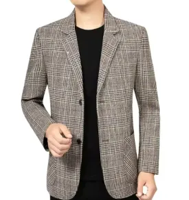Elegant Men's Blazer with Timeless Design