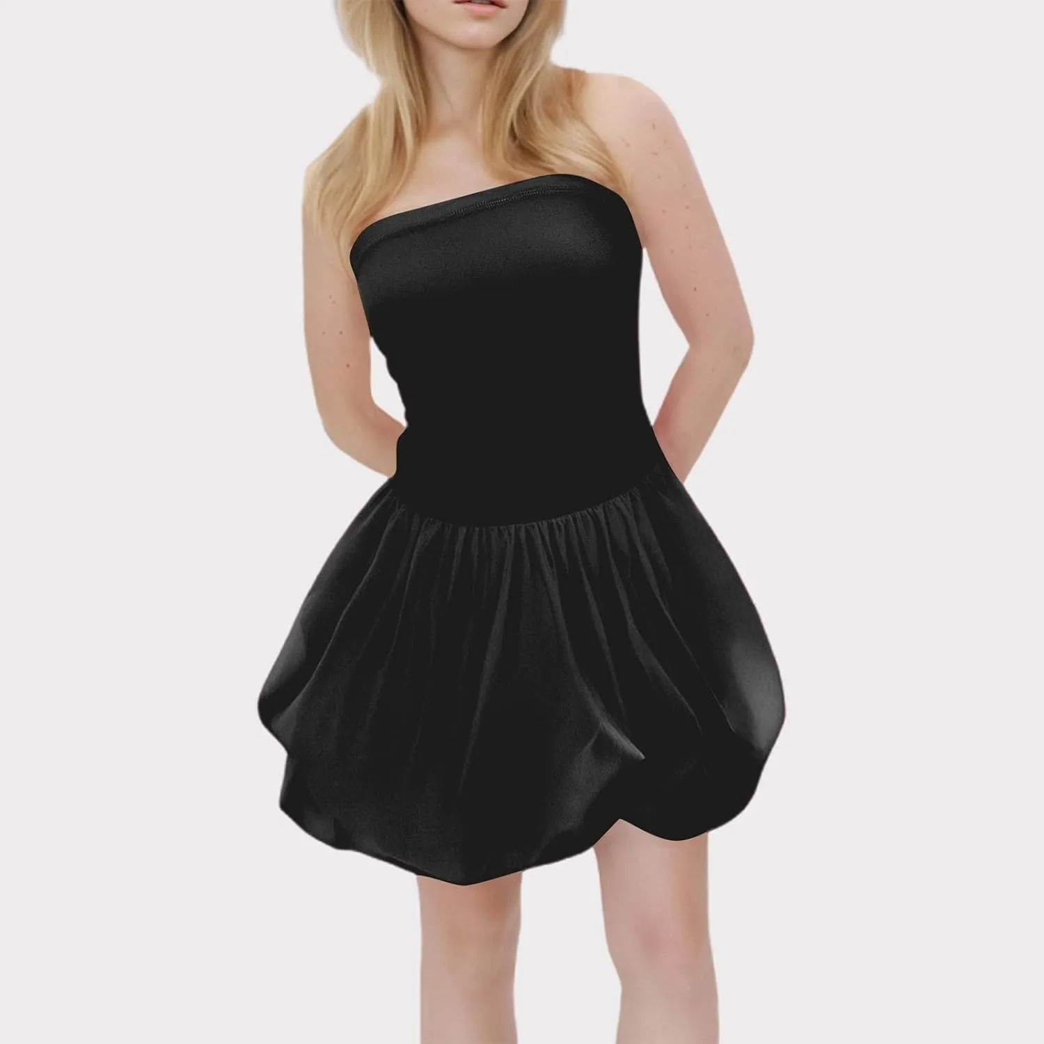 Elegant Off The Shoulder Bodycon Party Dress with Pleated Hem Sexy and Stylish for Evening Long Dress Suit for