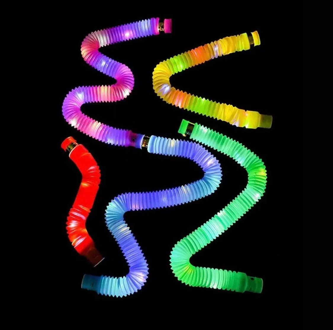 Fidget Color Tube Toy, Squeeze Push Bubble Sensual Adult Decompression, Simple Dimple Anti-Pressure Fidgets Children's Toys