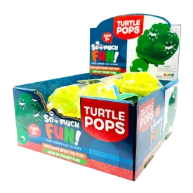 Fidget Pop Turtle Toy - 12 Pieces Per Retail Ready Display 23654