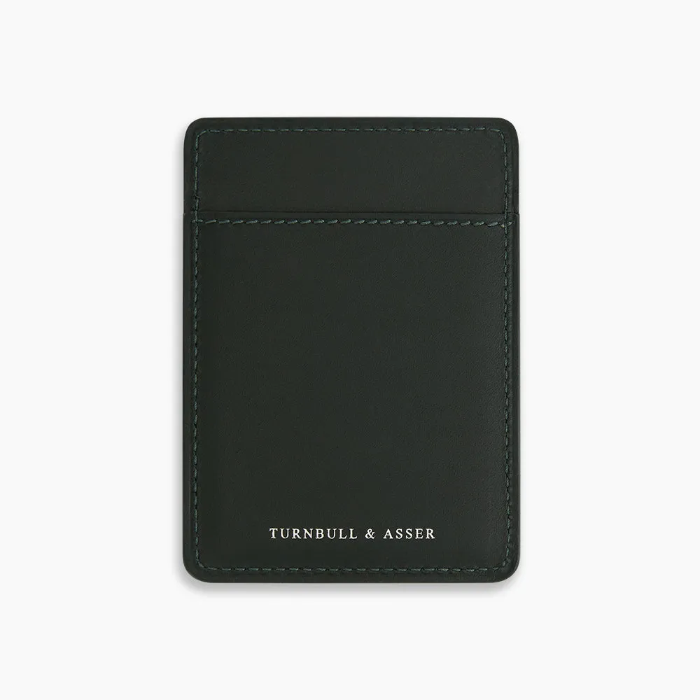 Forest Green Two-slot Card Case