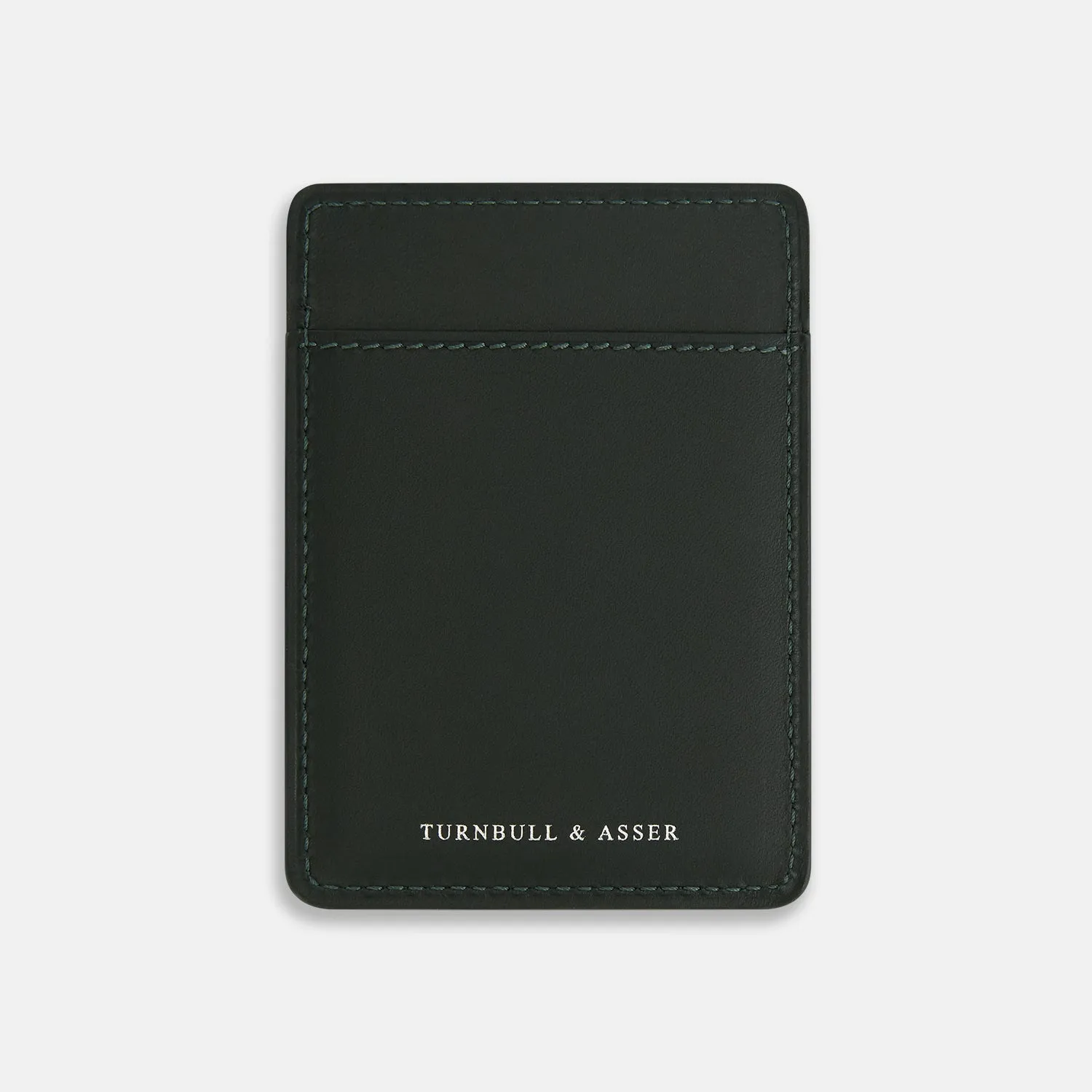 Forest Green Two-slot Card Case