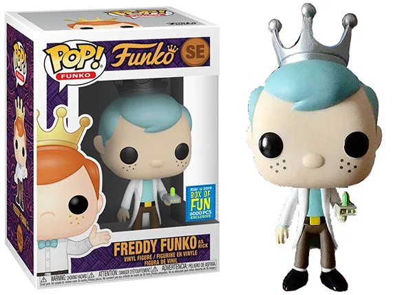 Freddy Funko (Rick) SE - 2019 Funko Fundays Box of Fun/6000 Made [Condition: 7.5/10]