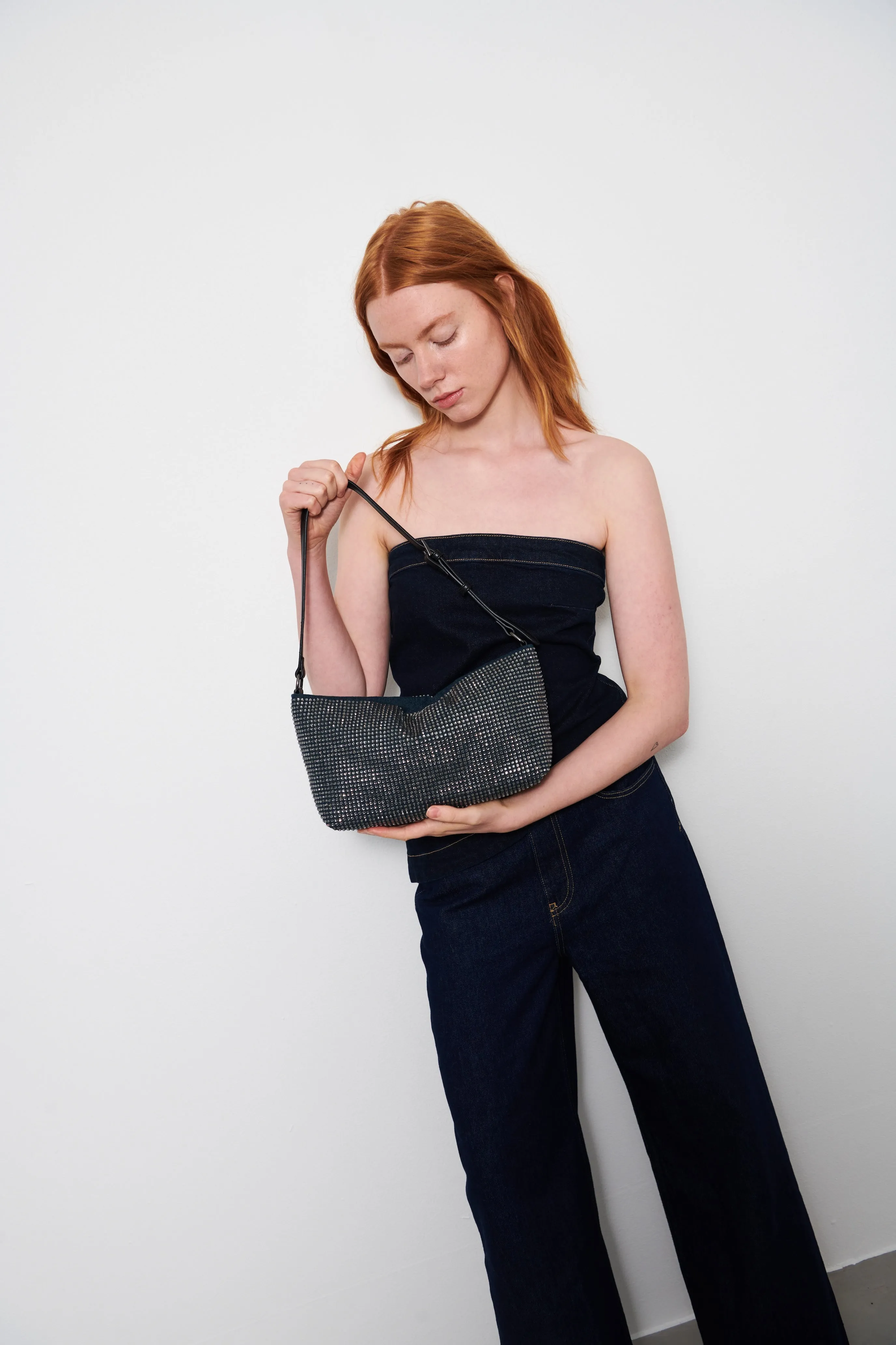 GIL DENIM EMBELLISHED - Blue Ink