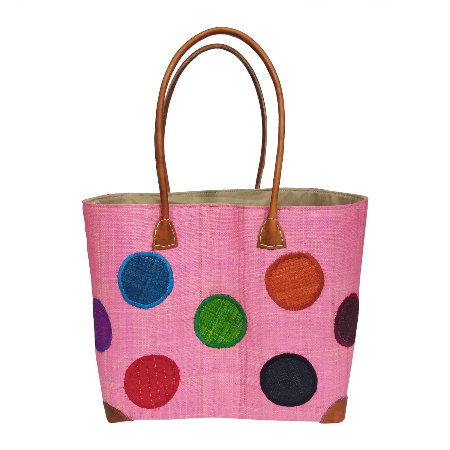 Irina: Raffia Bag