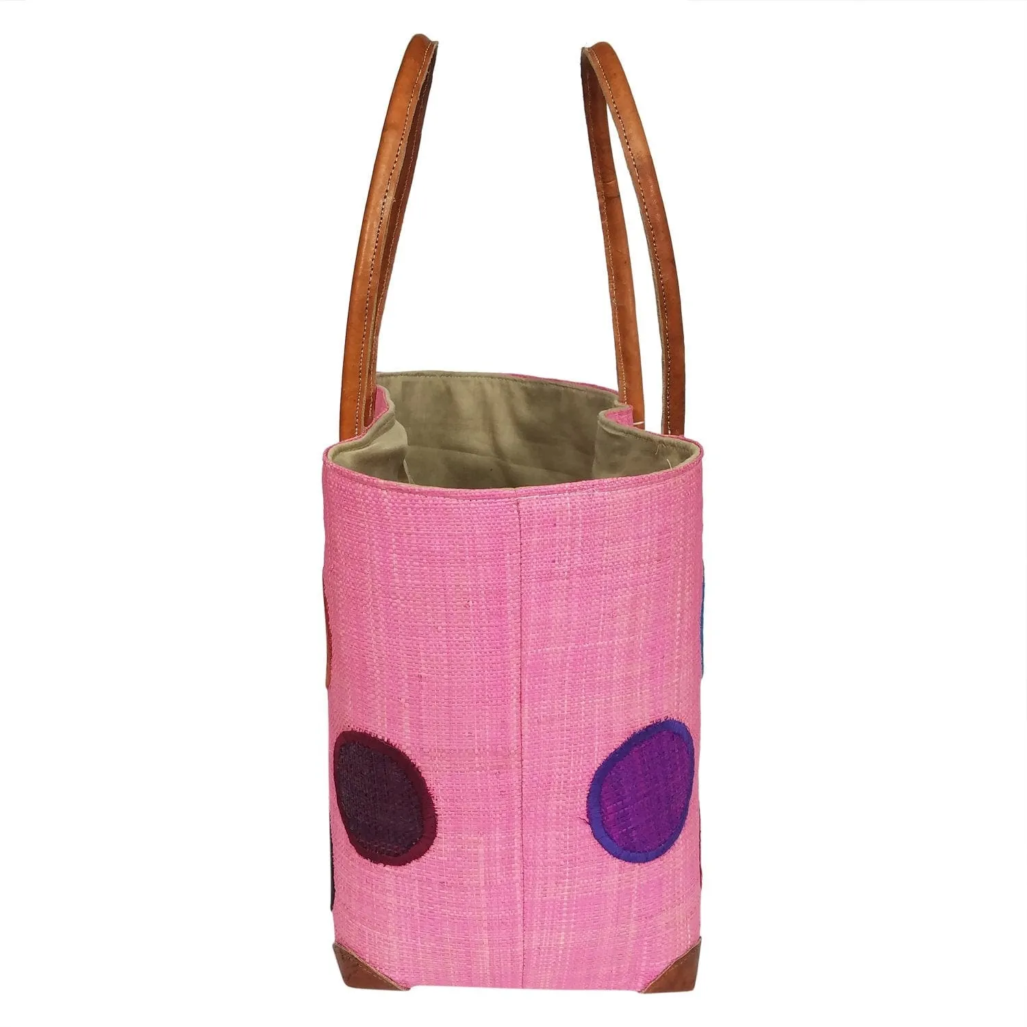 Irina: Raffia Bag