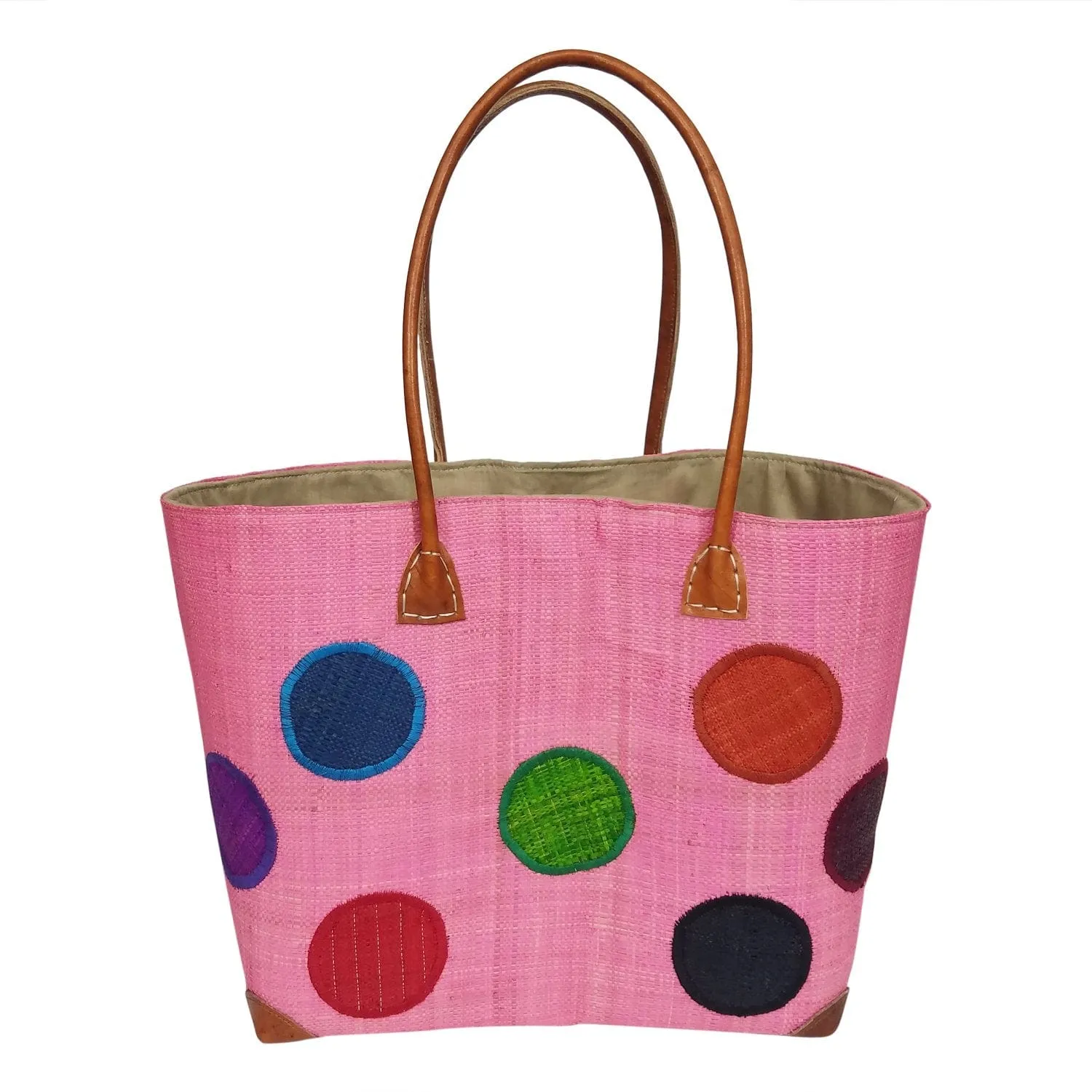 Irina: Raffia Bag