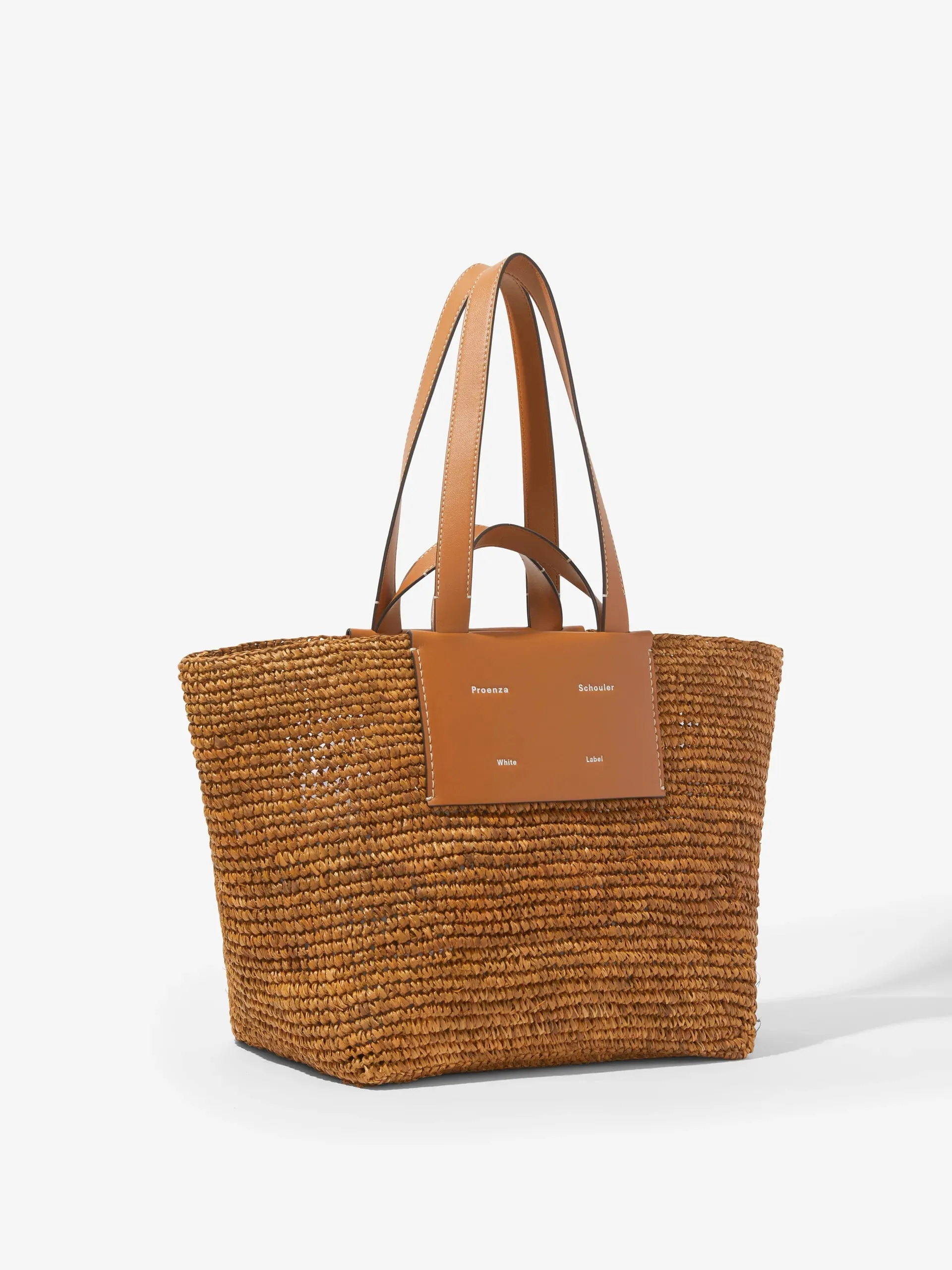 Large Morris Raffia Tote - Honey