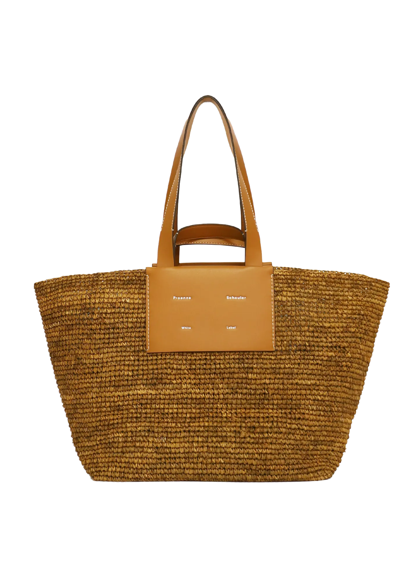 Large Morris Raffia Tote - Honey