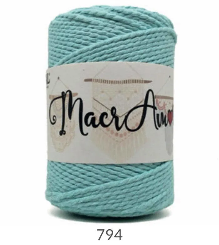 MacrAmore Mondial - Ø 3 mm - 500 gr - Azzurro (col 794)