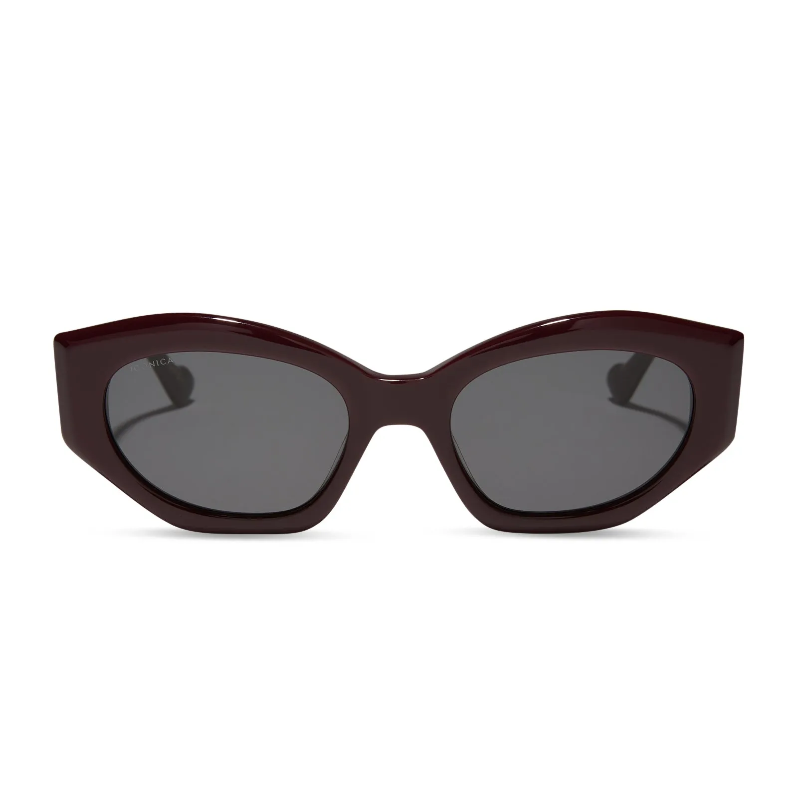 MARGOT - BORDEAUX   GREY   POLARIZED SUNGLASSES