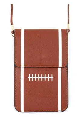 MB0056 Football Cellphone Crossbody Bag