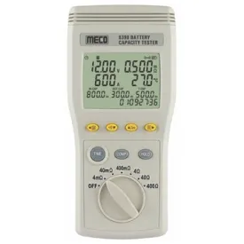 Meco 6390 Battery Capacity (Impedence) Tester (Upto 1200 Ah & 60V)