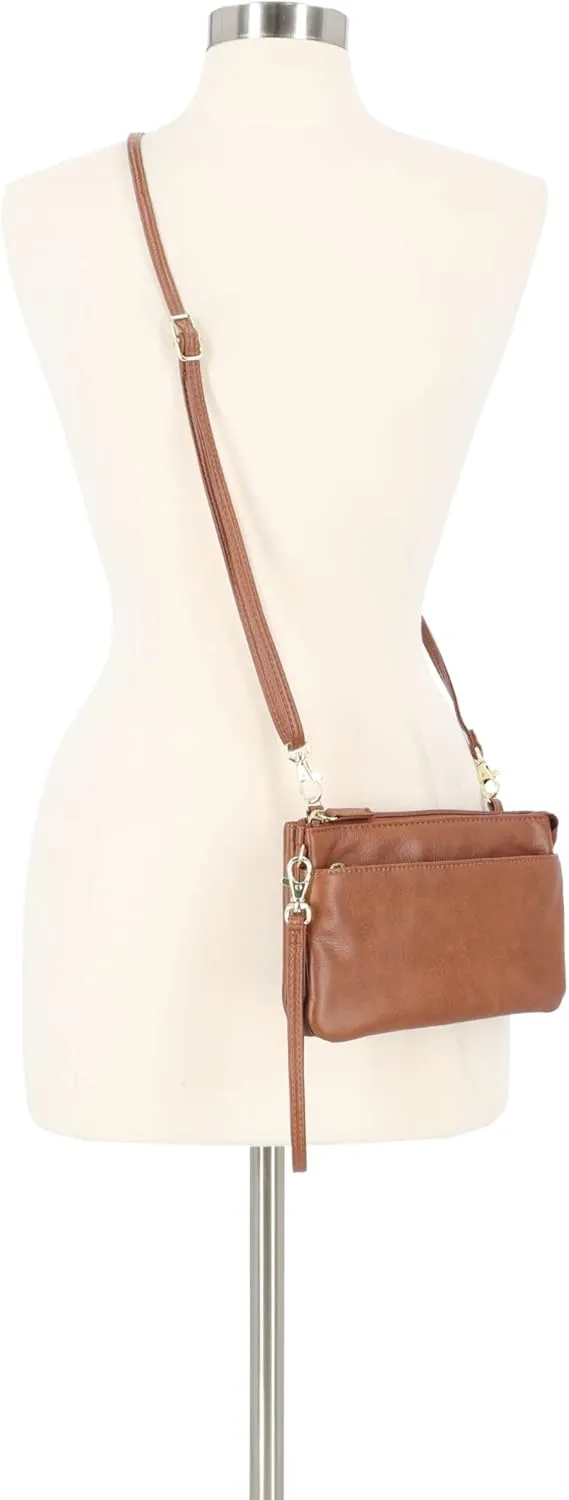 Mundi Brady RFID Wallet Purse Cell Phone Crossbody Bag For Women