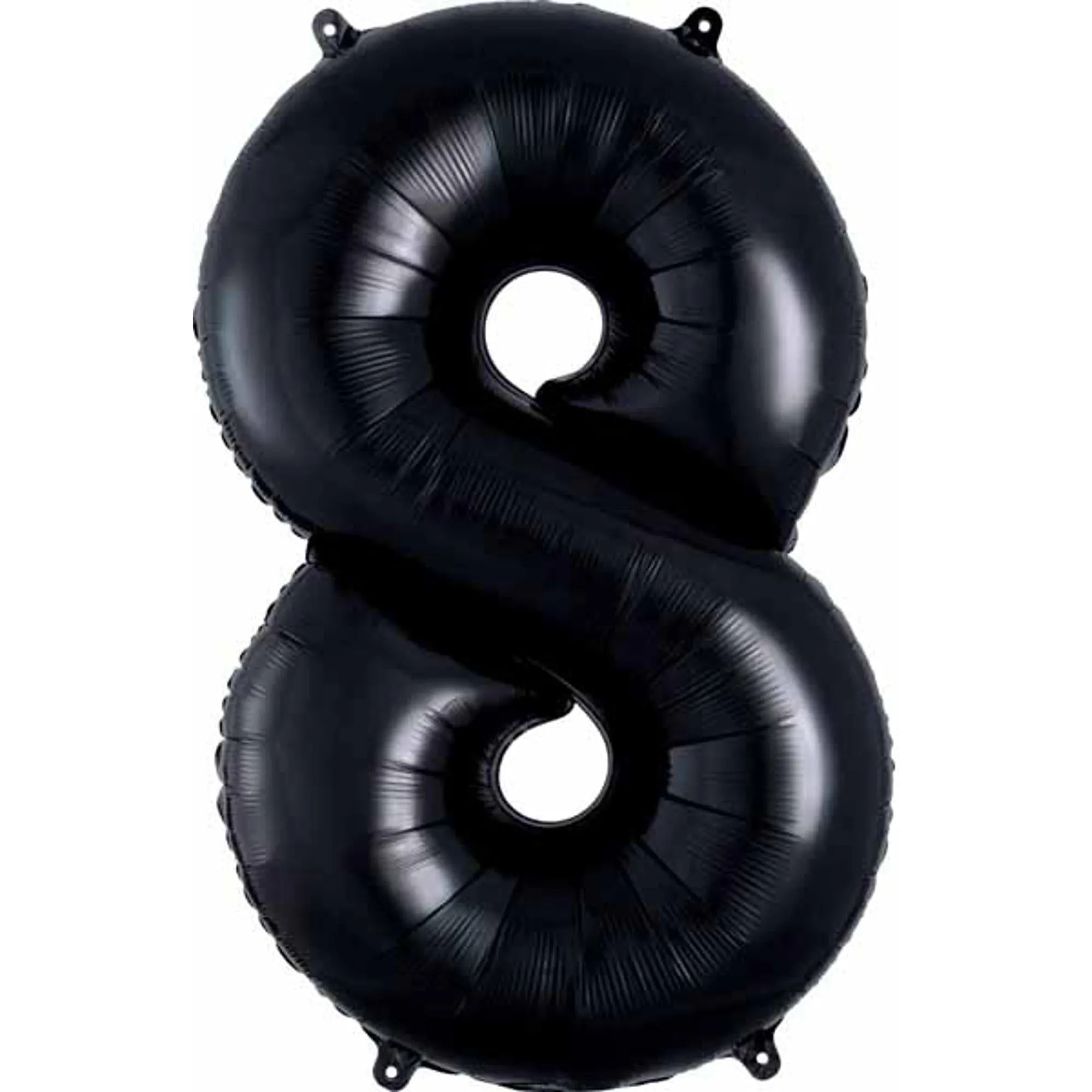 Number #8 Black Hexagonal Package Shape - L34