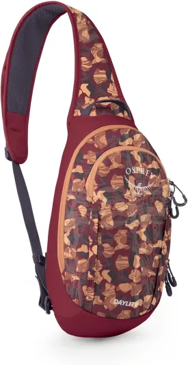 Osprey Daylite Shoulder Sling Bag, Liquify Print/Kakio Pink