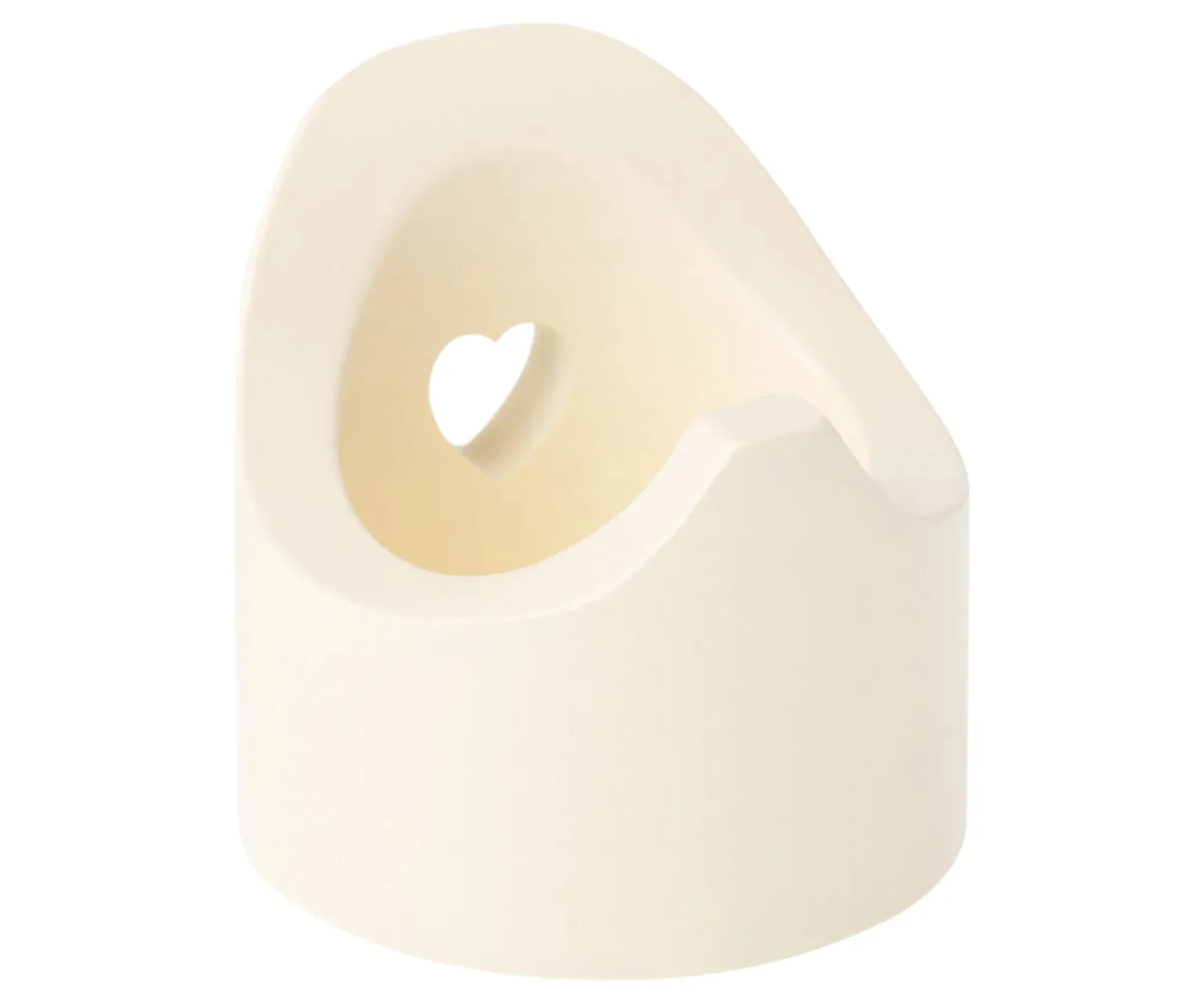 Potty, Micro - rose & off white