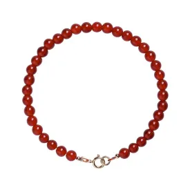 Rabbit Crystal Sterling Silver Agate Bracelet in Chinese Retro Style