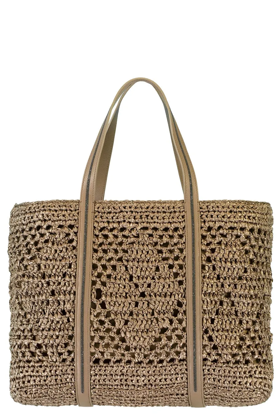 Raffia Tote - Fango