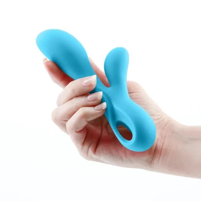Revel ''Galaxy'' Rabbit Style Vibrator -Blue