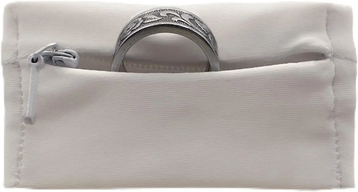 Ring Holder - Stylish Portable Wristband with Hidden Pocket for Men/Women, Discreet Jewelry Protector & Keeper, Key Holder, Gym Organizer, Travel & Fitness Accessories, Wedding Ring Storage