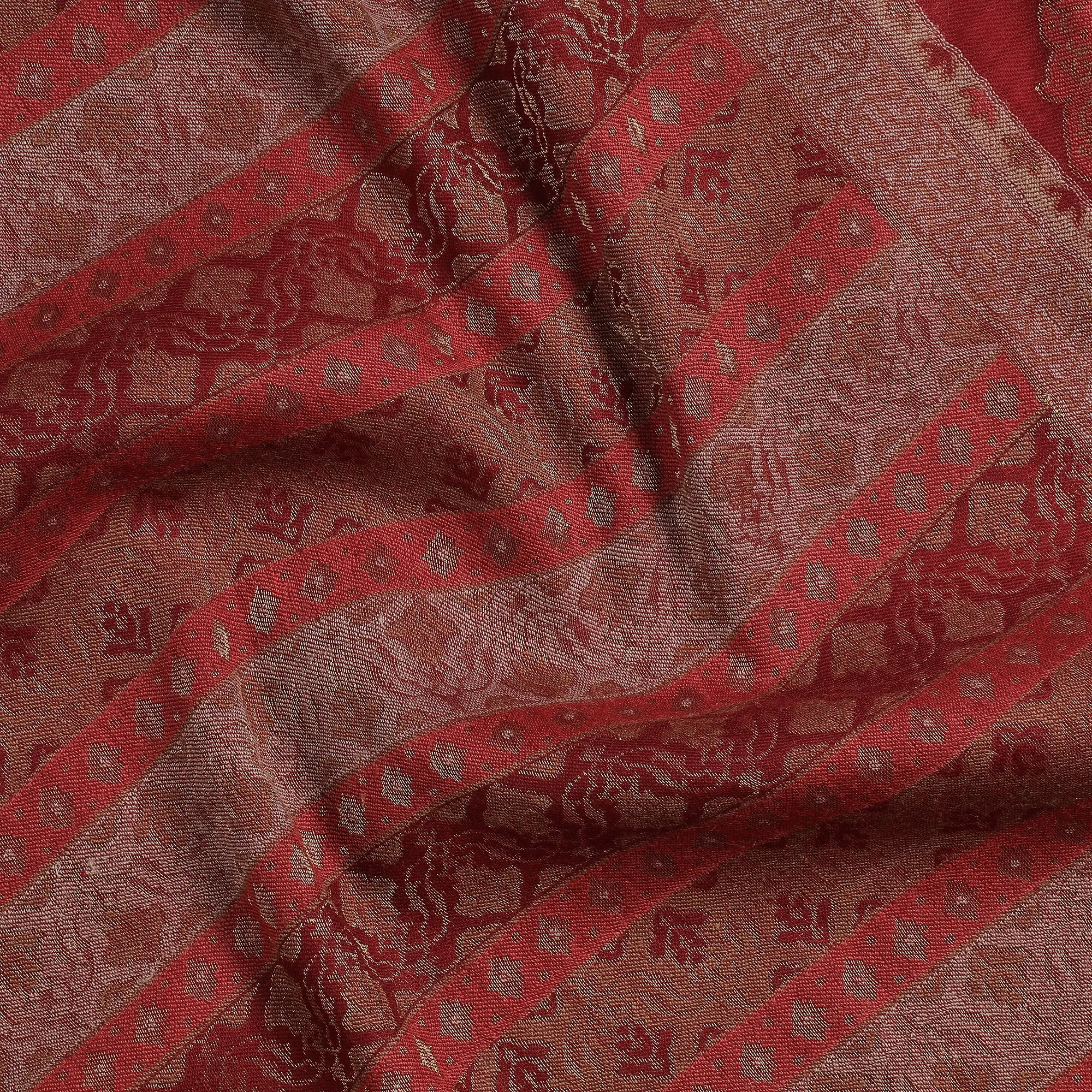 Saida Woven Design Timeless Wool Stole
