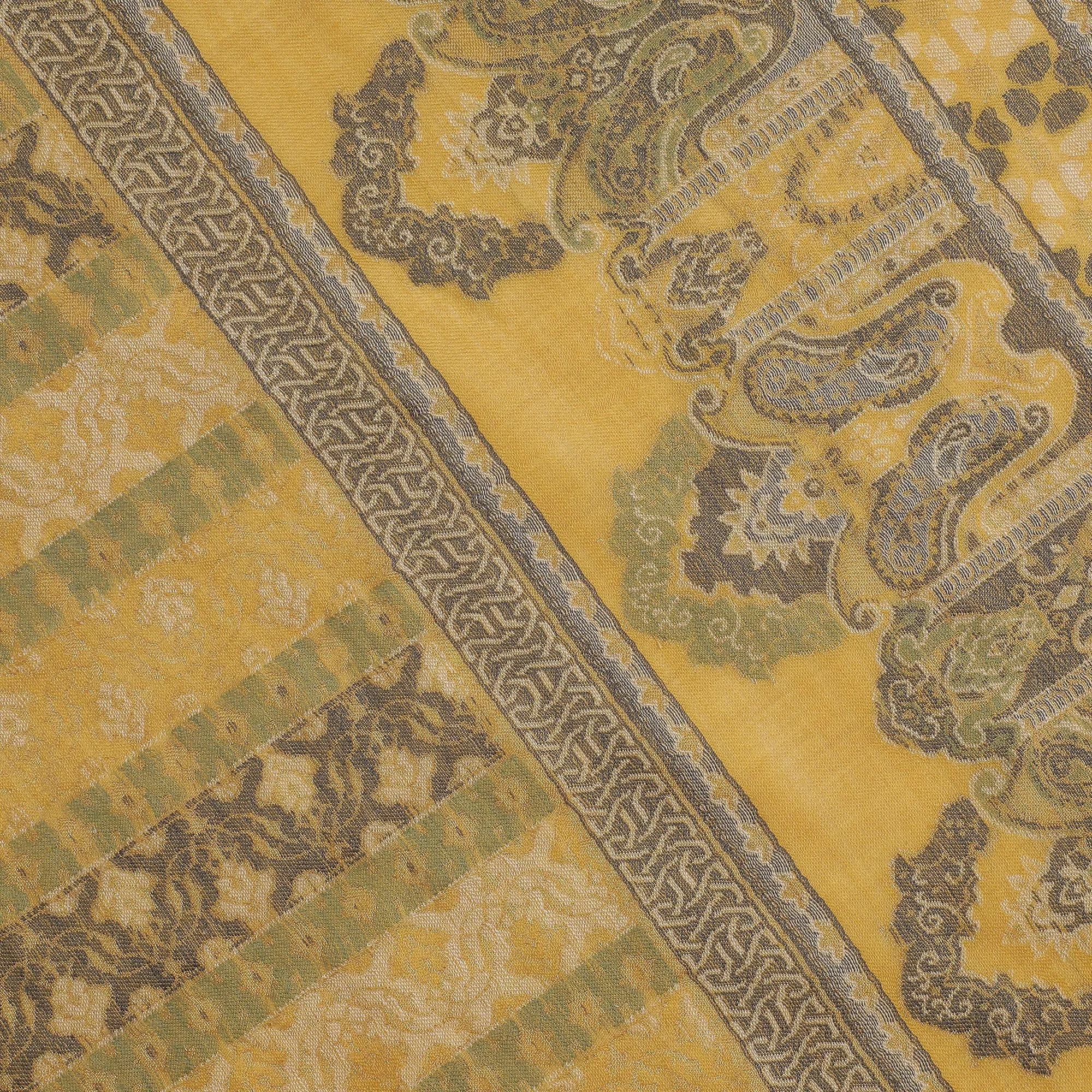 Saida Woven Design Timeless Wool Stole